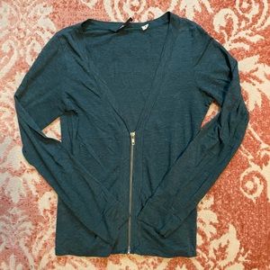 Elena gilbert bdg zip up cardigan